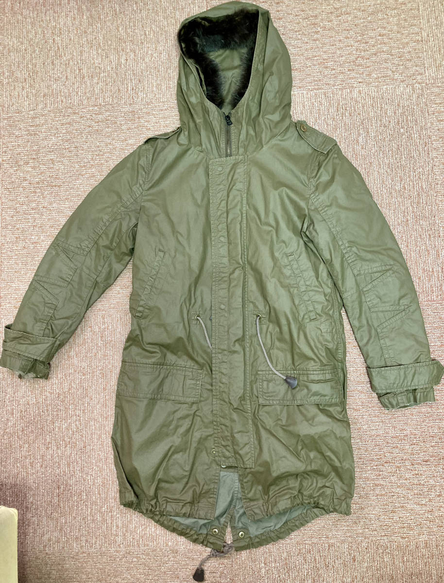 00s M+F GIRBAUD フレアギミック モッズコート サイバー グランジ 00s