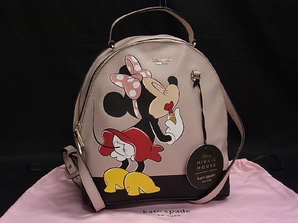 1円 □極美品□ kate spade ケイトスペード PXRUA710 レザー 
