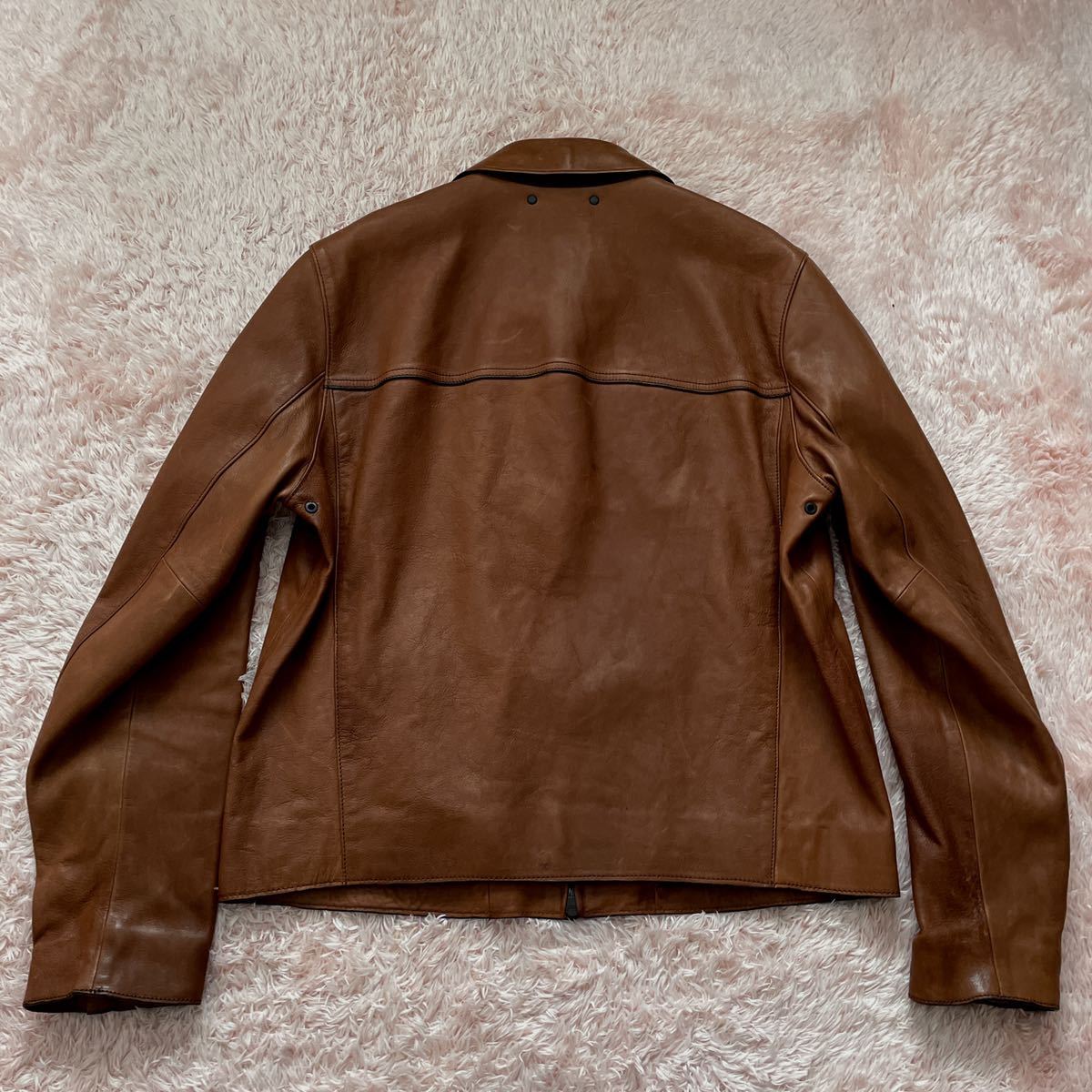 COACH【圧巻の存在感】コーチ ラムレザージャケット ライダース