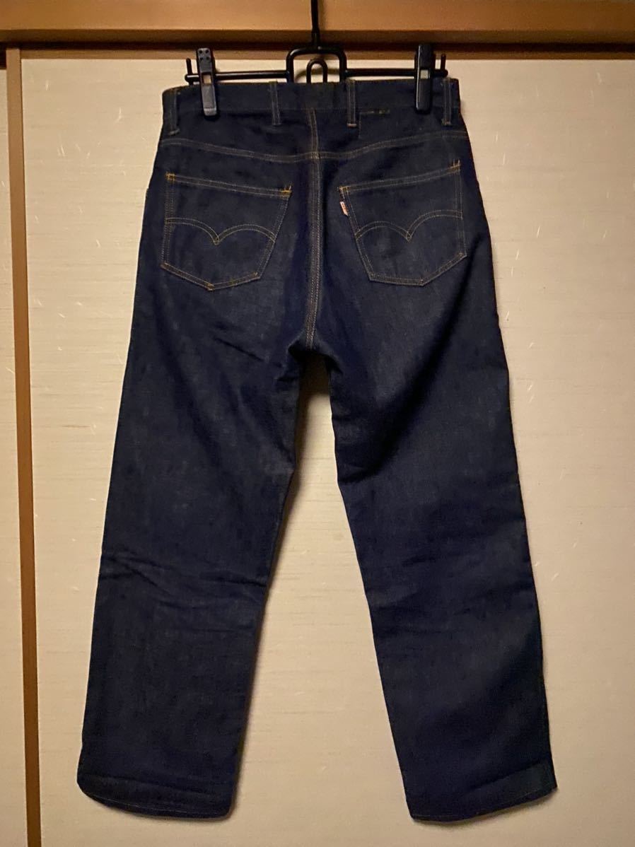 極上 1wash 60s LEVIS 605 ビッグE ハスキージーンズ デニム 