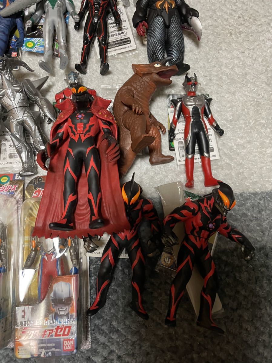 1円スタート ウルトラマン ソフビ ジャンク セット タグ付き多数
