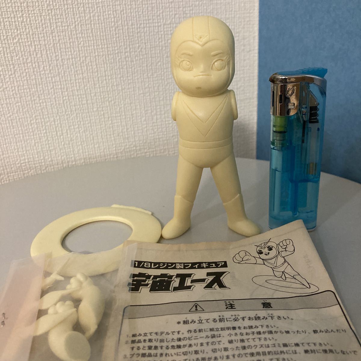 タツノコプロ*宇宙エース*レジンフィギュア*昭和レトロ アニメ*ガレキ