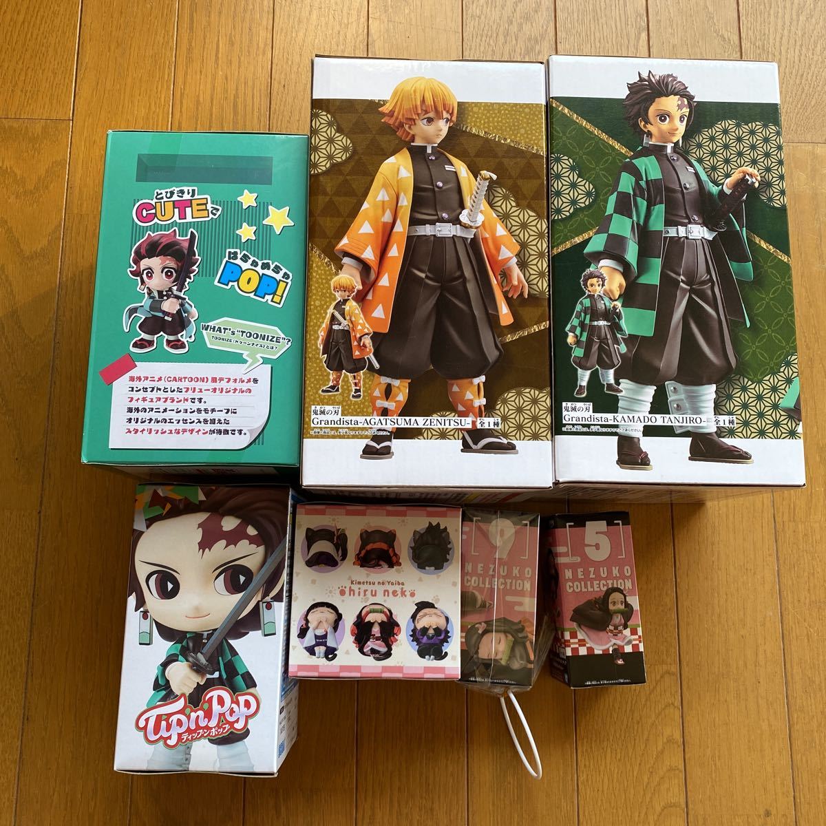 鬼滅の刃 フィギュア セット ゲーセン 景品 まとめ売り 竈門 炭治郎 禰豆子 善逸 コミック アニメ 売買されたオークション情報 Yahooの商品情報をアーカイブ公開 オークファン Aucfan Com