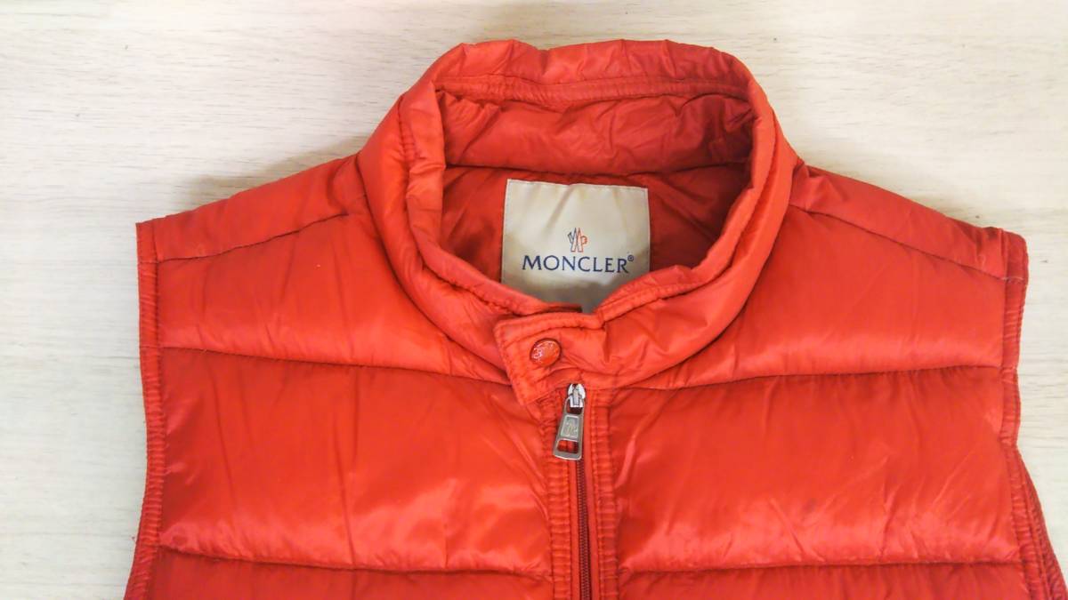 MONCLER モンクレール ダウンベスト【43319-5053048】【サイズ:1