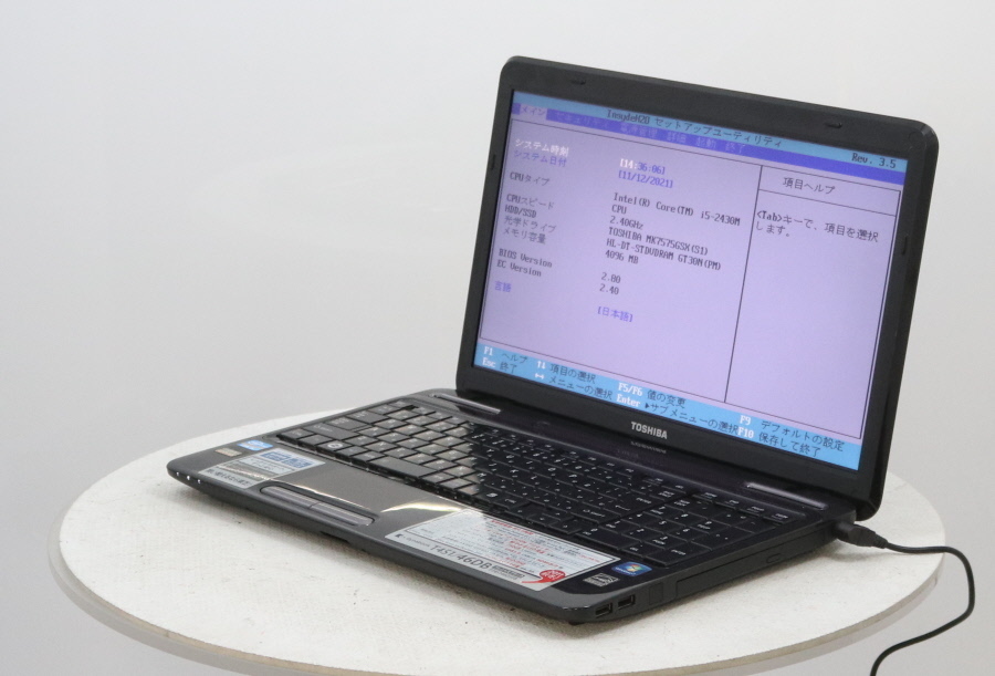 東芝ダイナブック T451/46DR i5-2430M 東芝 dynabook T451 T451/46DR