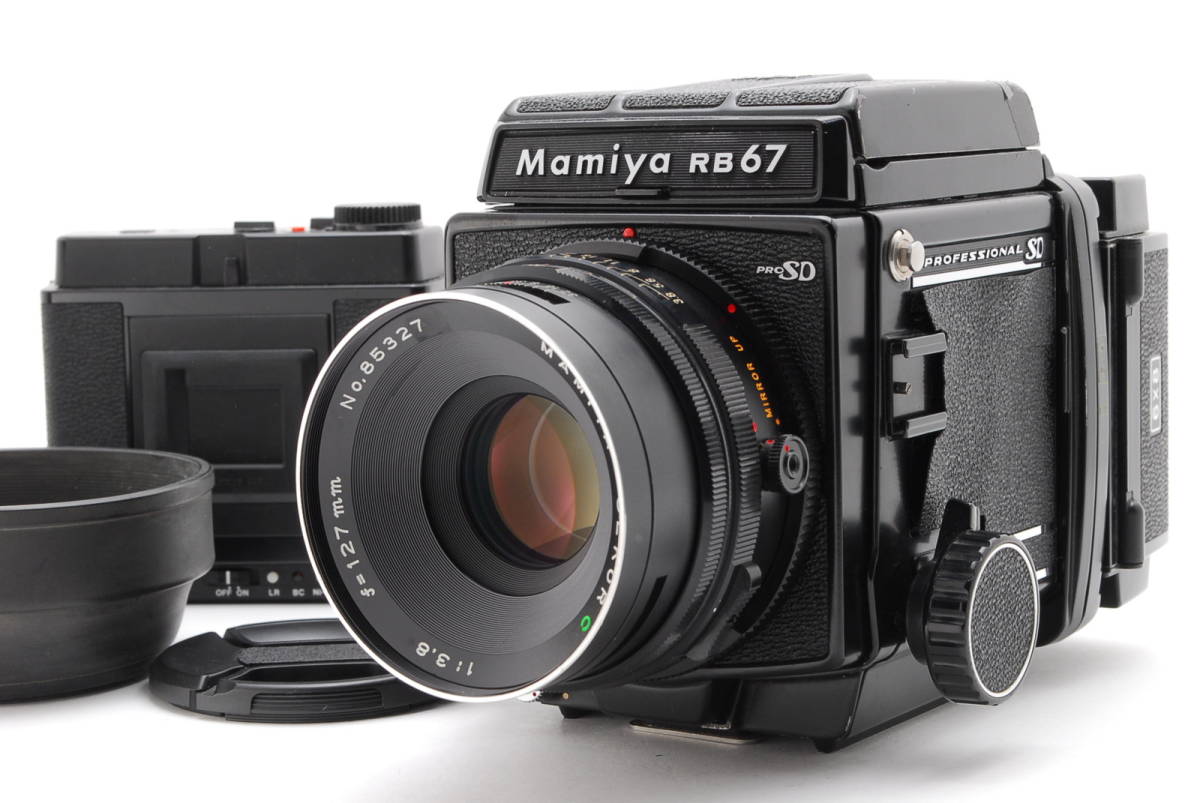 Mamiya マミヤ RB67 Pro SD + SEKOR C 127mm レンズ 中判フィルム