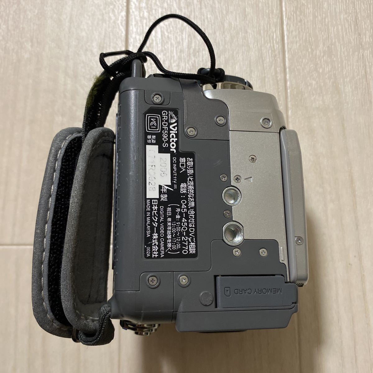○概ね美品 Victor GR-DF590-S ビクター Mini DV ビデオカメラ V29 | JVC