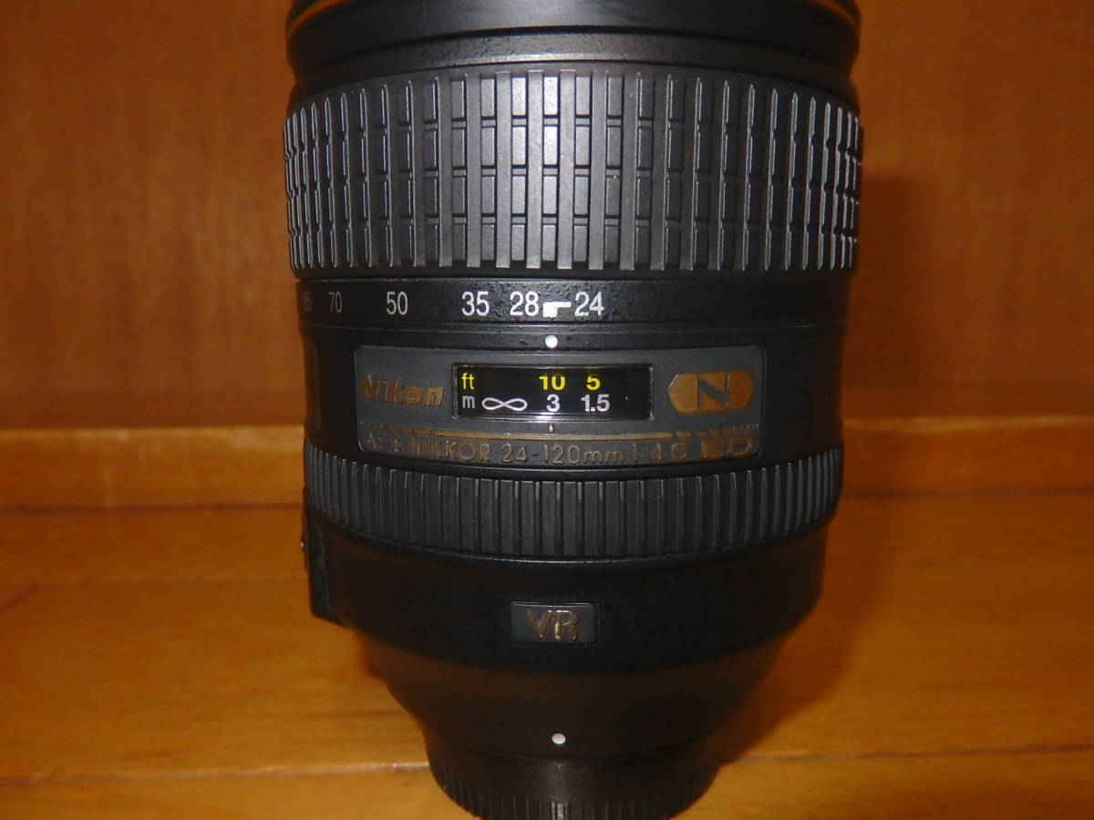 ニコン Nikon AF-S NIKKOR 24-120mm f/4 G ED VR ズームレンズ +