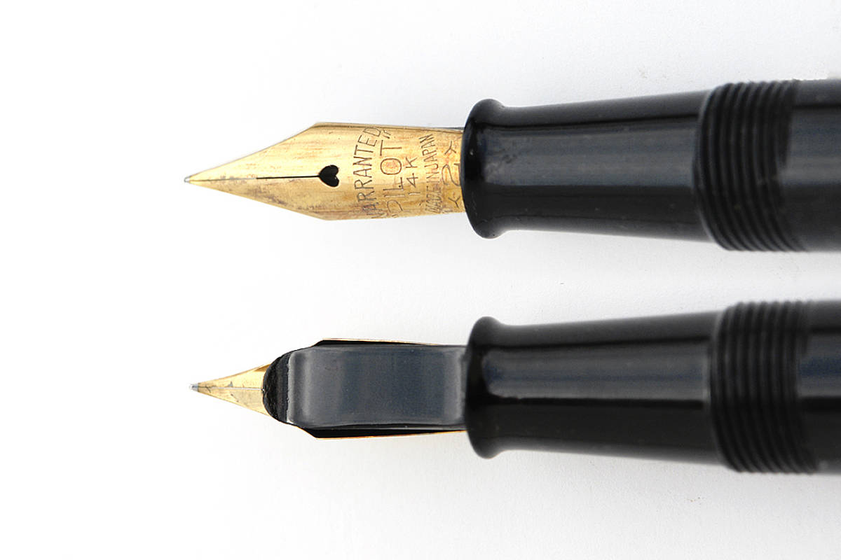 新品未使用 2012年製 ナミキ SB 太軟字 パイロット 万年筆 14金 新品未