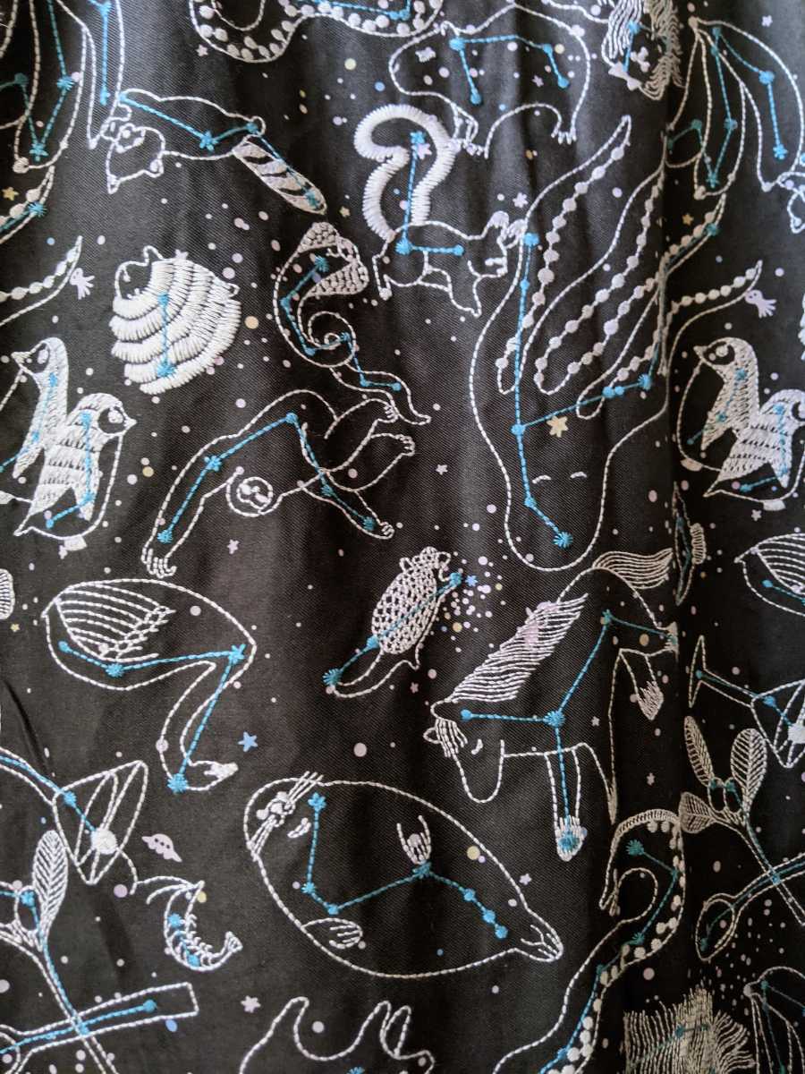 marble SUD/刺繍/Stella/星空/スカート/マーブルシュッド marble SUD
