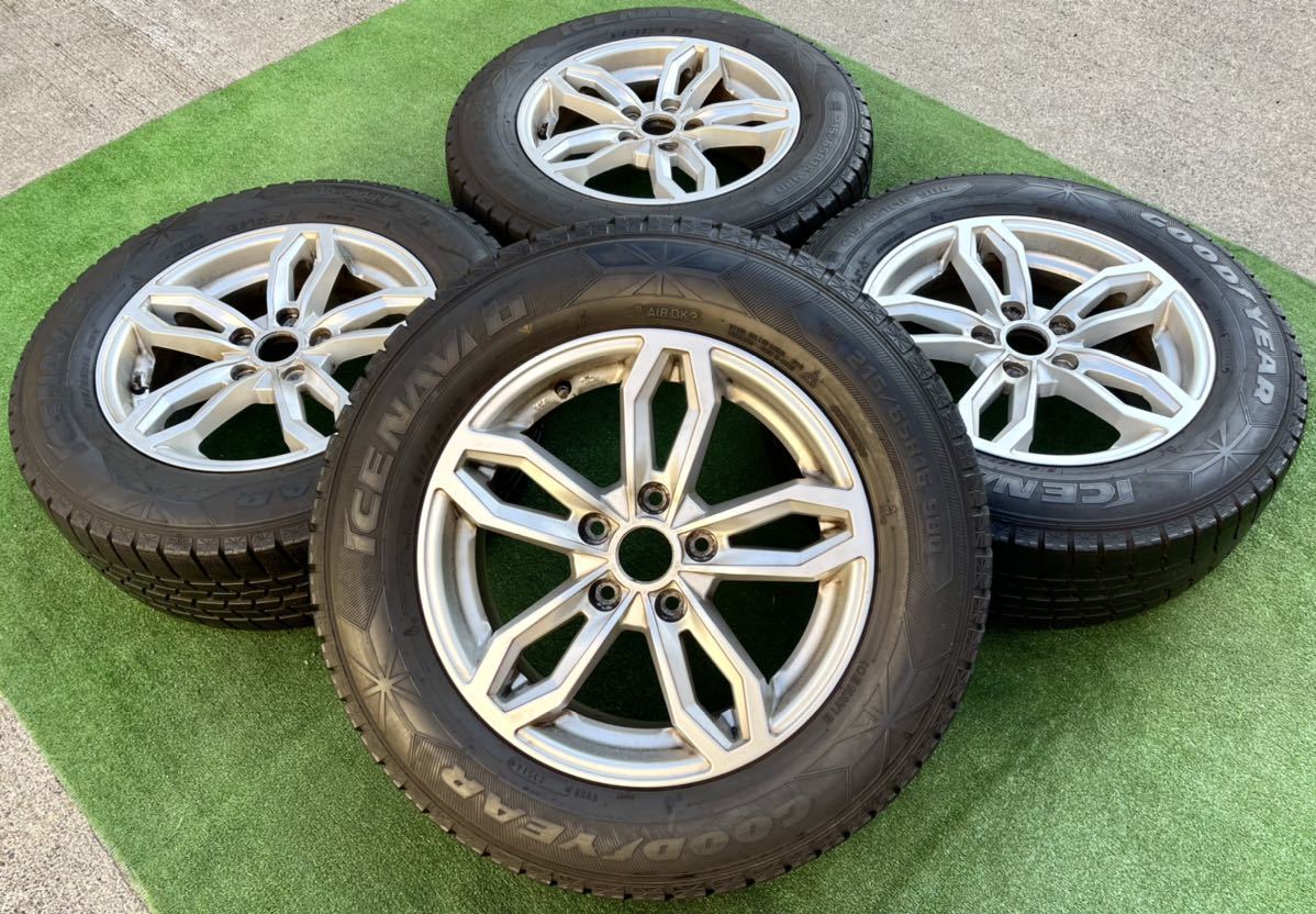 TAS JAPAN 16インチ アルミホイール☆ GOODYEAR 215/65R16 4本セット 