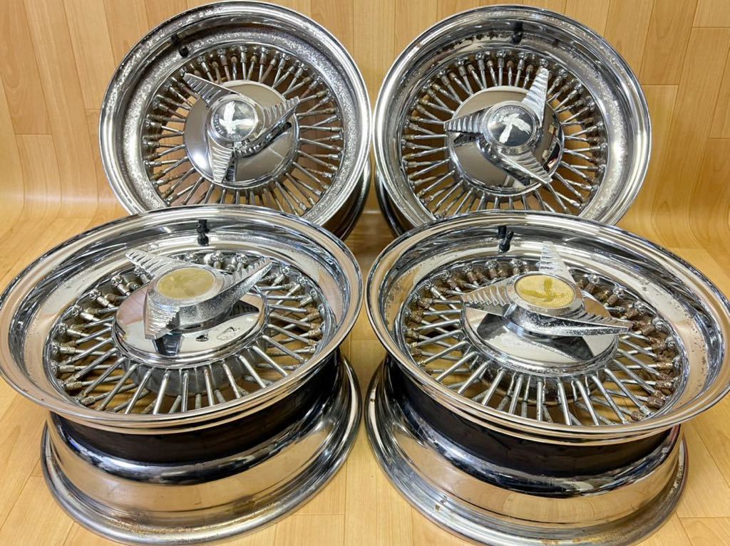 長野発！1000円スタートROADSTER デイトンUSA 15インチ7J4穴PCD100 