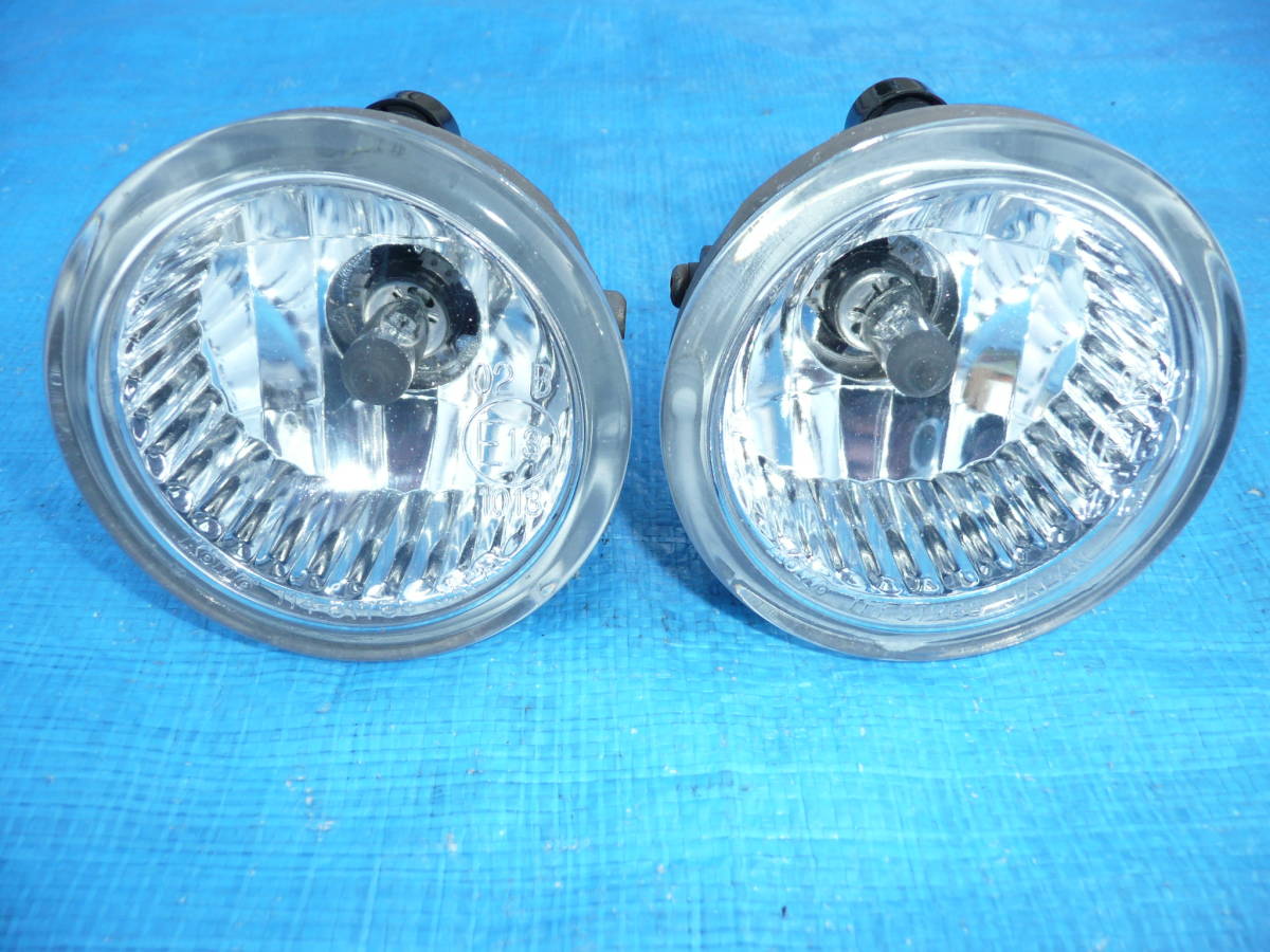 ダイハツ L275 ミラカスタム 純正 フォグ スイッチ付 左右 破損なし