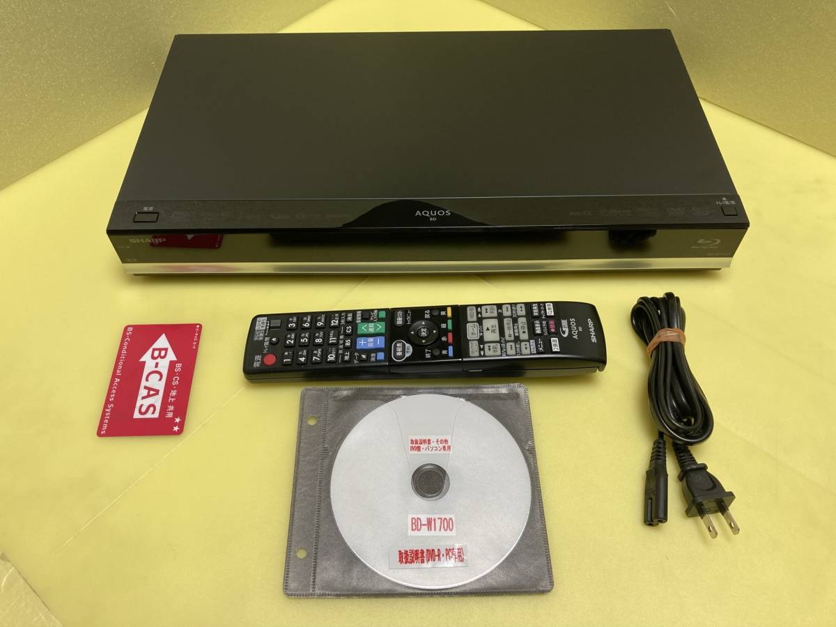 シャープ BD-W1700 1TB SHARP AQUOS - 価格.com AQUOSブルーレイ