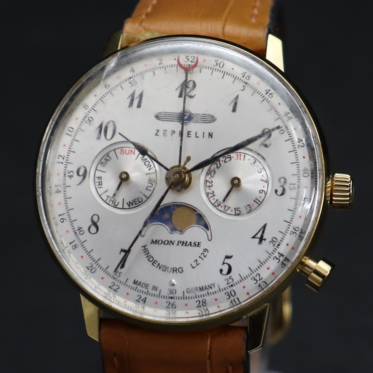 ZEPPELIN MOON PHASE ツェッペリン ムーンフェイズ デイデイト