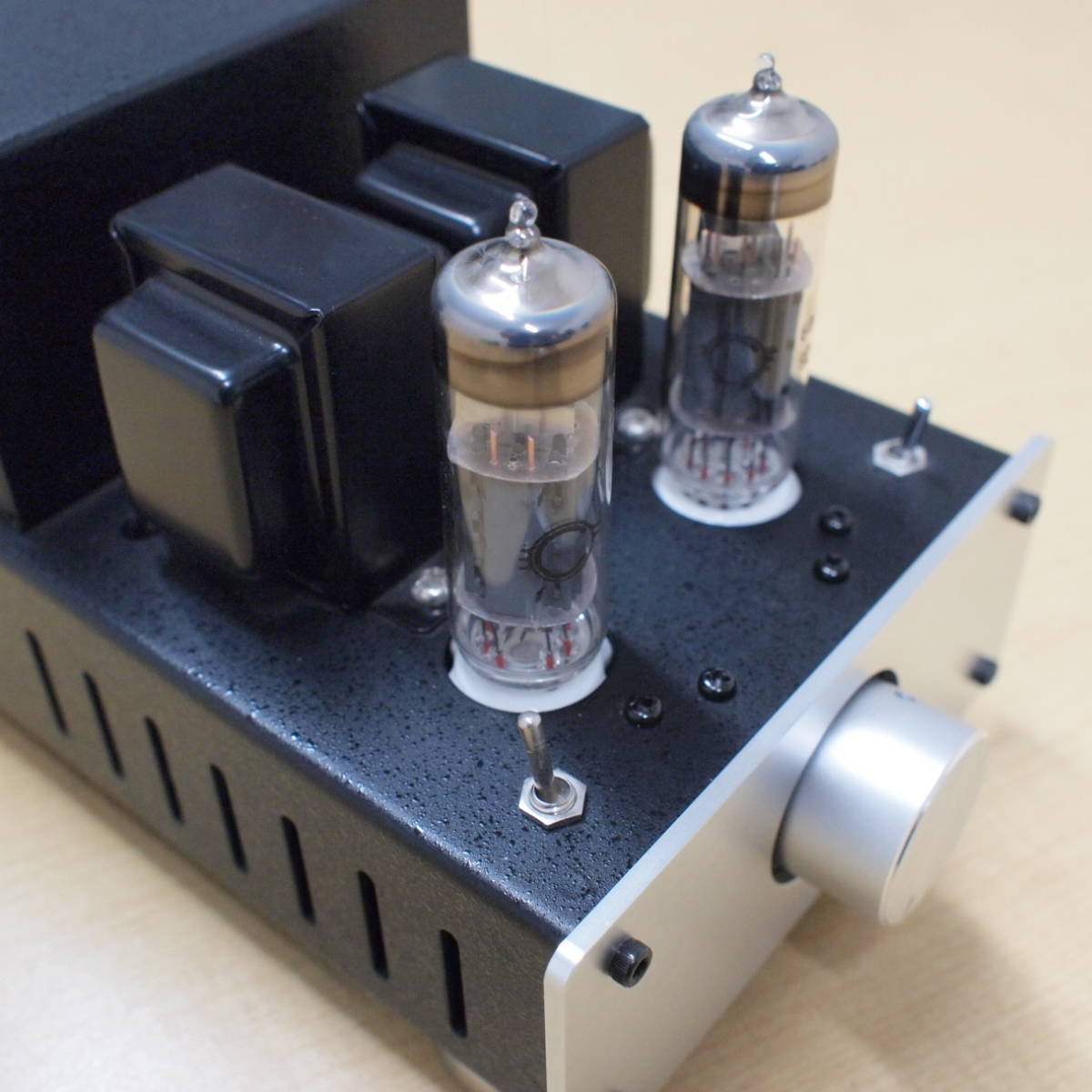 ELEKIT エレキット 6BM8シングル 真空管アンプ TU-870改造品（終段3極管接続・MOSFETリップルフィルタ増設・約1Wx2）