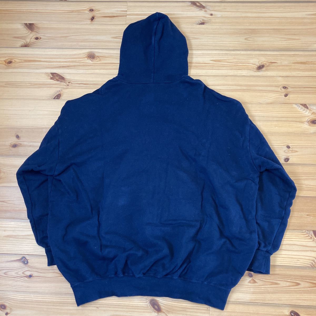 久米繊維 ビッグフーディー スウェット パーカー BIGシリーズ ネイビー