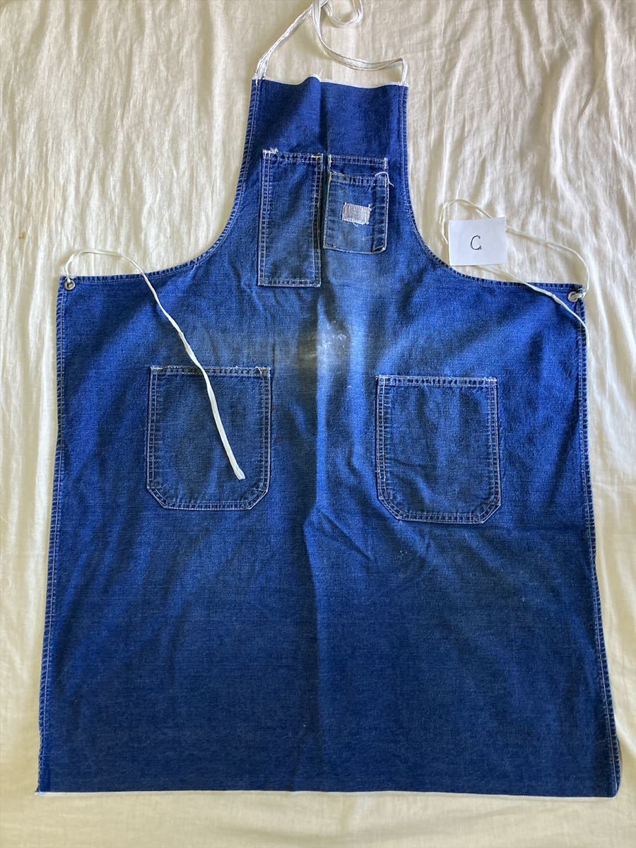 60s デニム ビンテージ 50s Sears | エプロン Denim Work Apron Wonder