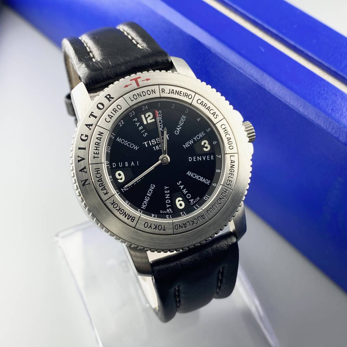 1円箱付】TISSOT ティソ 腕時計 メンズ NAVIGATOR ナビゲーター N250 