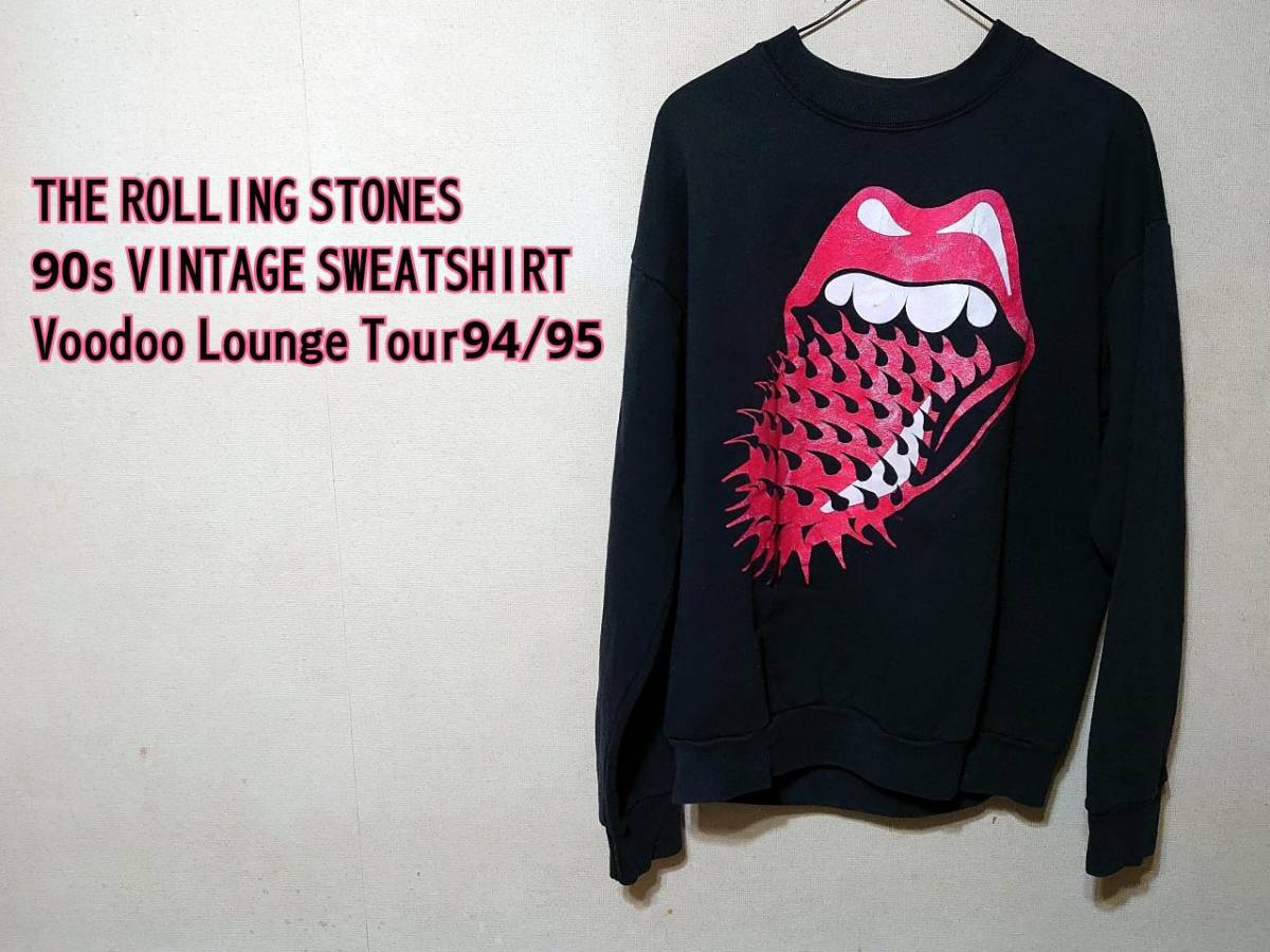 人気，安い 90s Rolling Stones ヴィンテージ USA製 スウェット 1994 ローリングストーンズ トレーナー Voodoo Lounge(その他)｜売買されたオークション情報、yahooの商品情報をアーカイブ公開 - オークファン その他