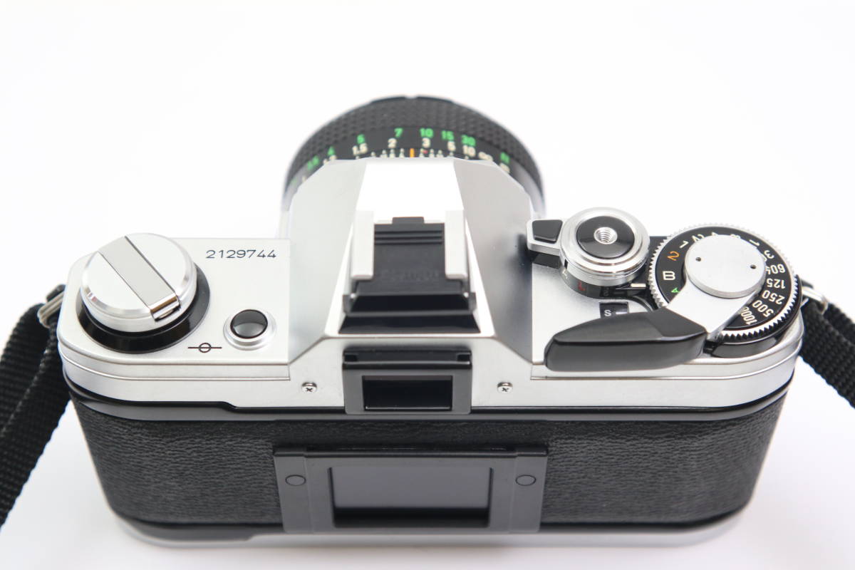 外観美品】◎Canon キヤノンAE-1+LENS New FD 50mm F1.8 【公式通販】