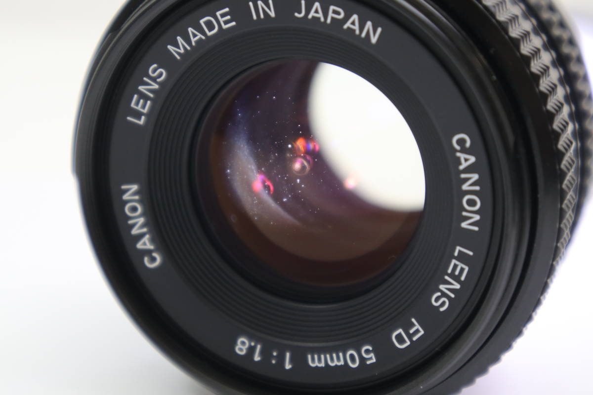 外観美品】◎Canon キヤノンAE-1+LENS New FD 50mm F1.8 【公式通販】