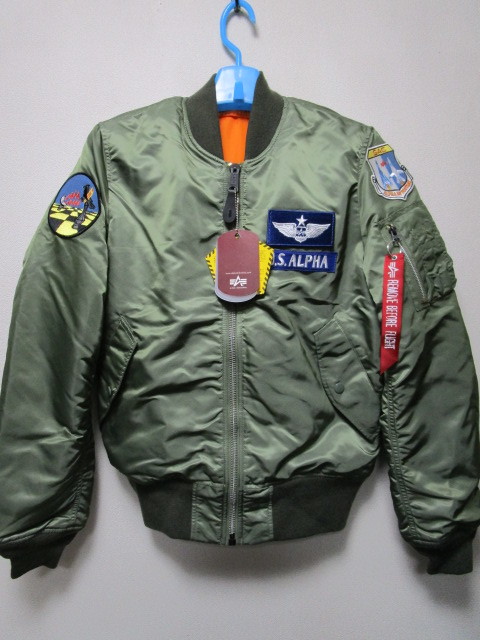 Alpha Industries Japan Spec Ma 1ジャケット ｍ アルファリボン付きワッペンパッチドカスタムブルゾンタイトフィット Mサイズ 売買されたオークション情報 Yahooの商品情報をアーカイブ公開 オークファン Aucfan Com