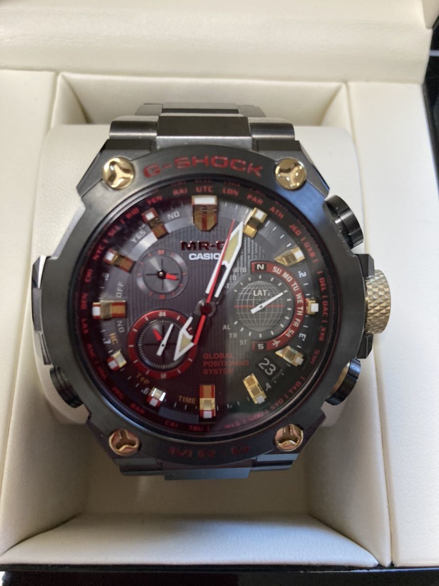  カシオ G－SHOCK AKAZONE MR－G MRG－G1000B－1A4JR(MR-G)｜売買されたオークション情報、yahooの商品情報をアーカイブ公開 - オークファン G-SHOCK