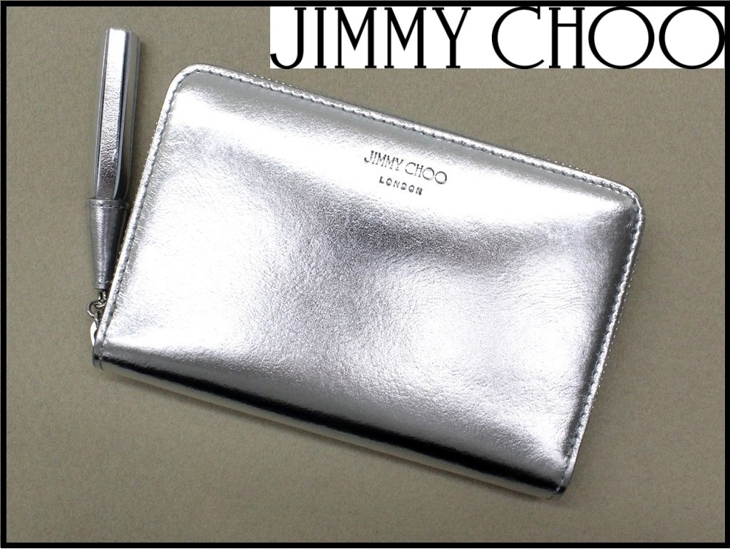 シルバー | マルティナ レザー メタリックナッパレザー・レジンパール 