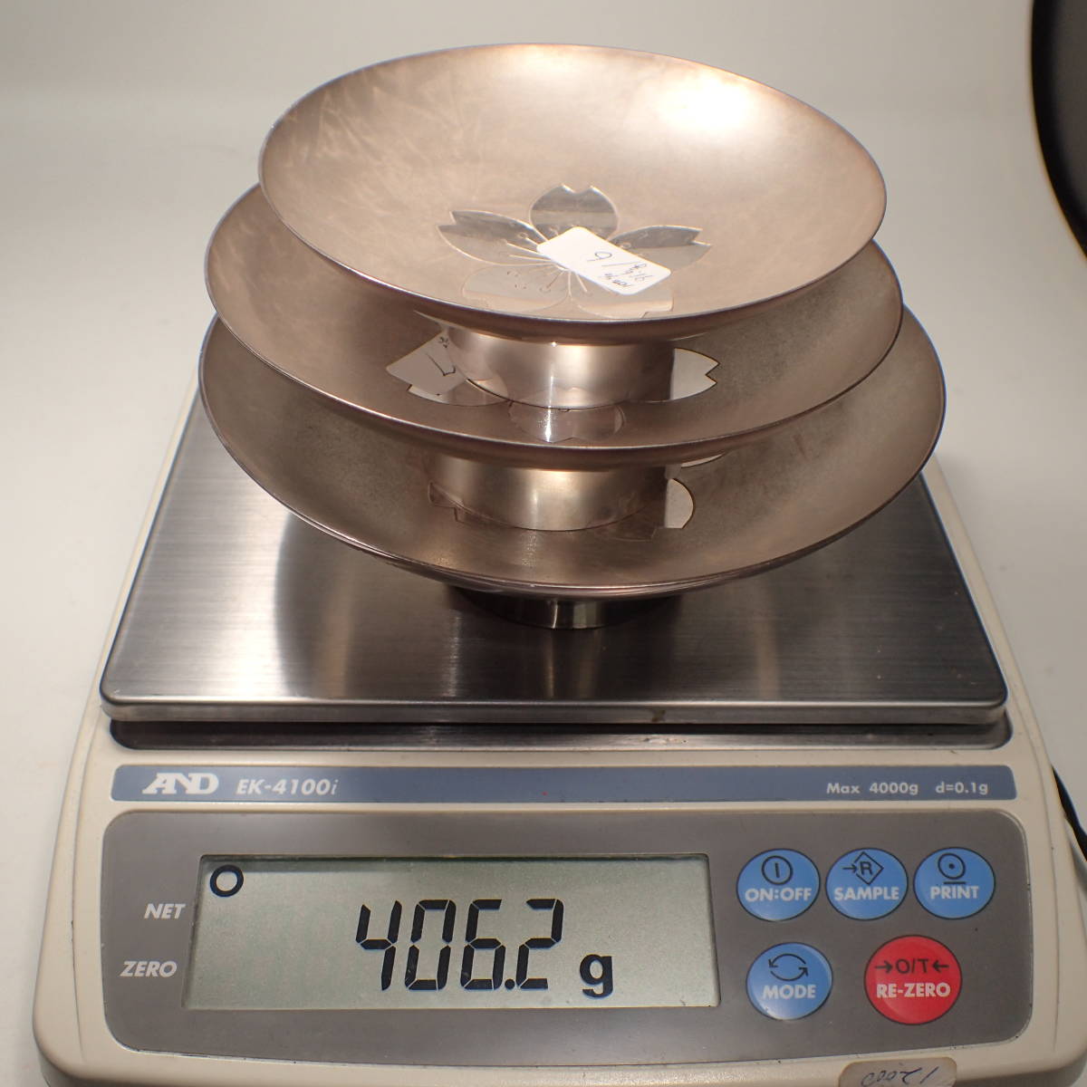 純銀製 純銀保証 銀杯 純銀 446.5g 銀盃 銀 シルバー 盃 全て刻印あり 0