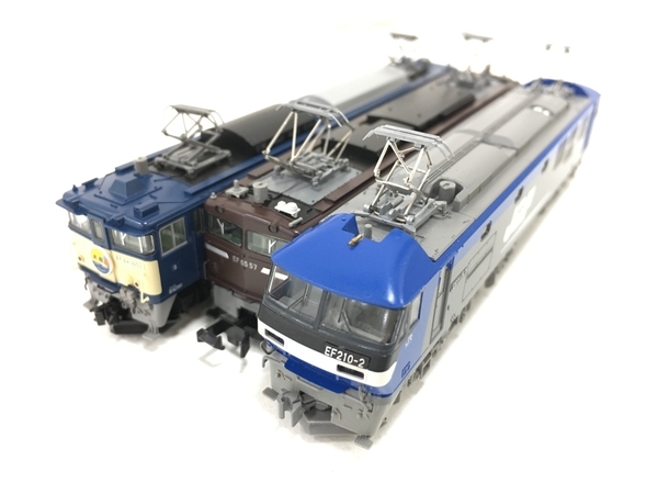 TOMIX KATO EF210-2 EF65-57 他 電気機関車 Nゲージ 合計3車両セット ジャンク H6040772