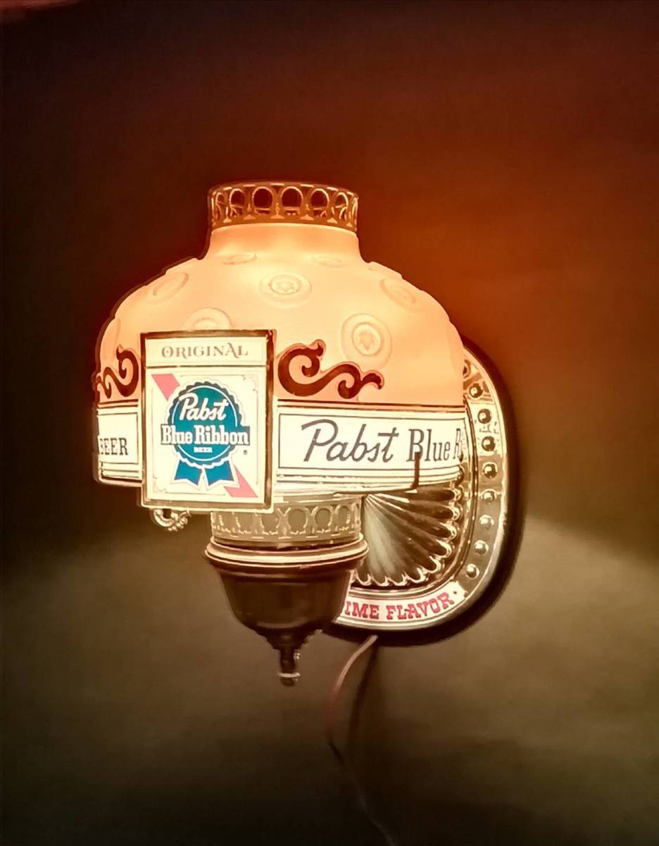 Pabst Blue Ribbon /壁掛け/ 照明 /パブスト / ランプ /ヴィンテージ