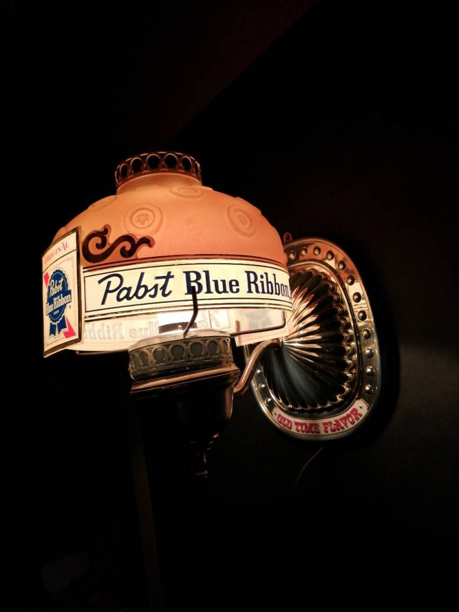 Pabst Blue Ribbon /壁掛け/ 照明 /パブスト / ランプ /ヴィンテージ