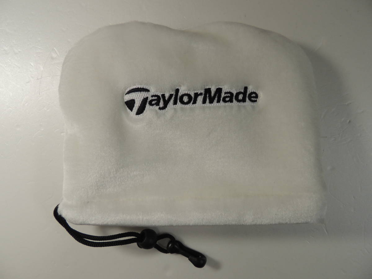 ★新品★アイアンヘッドカバー（白）【テーラーメイド TaylorMade／シンプル定番。肌触りのいいボア製。繊維が傷まず長く使えます】