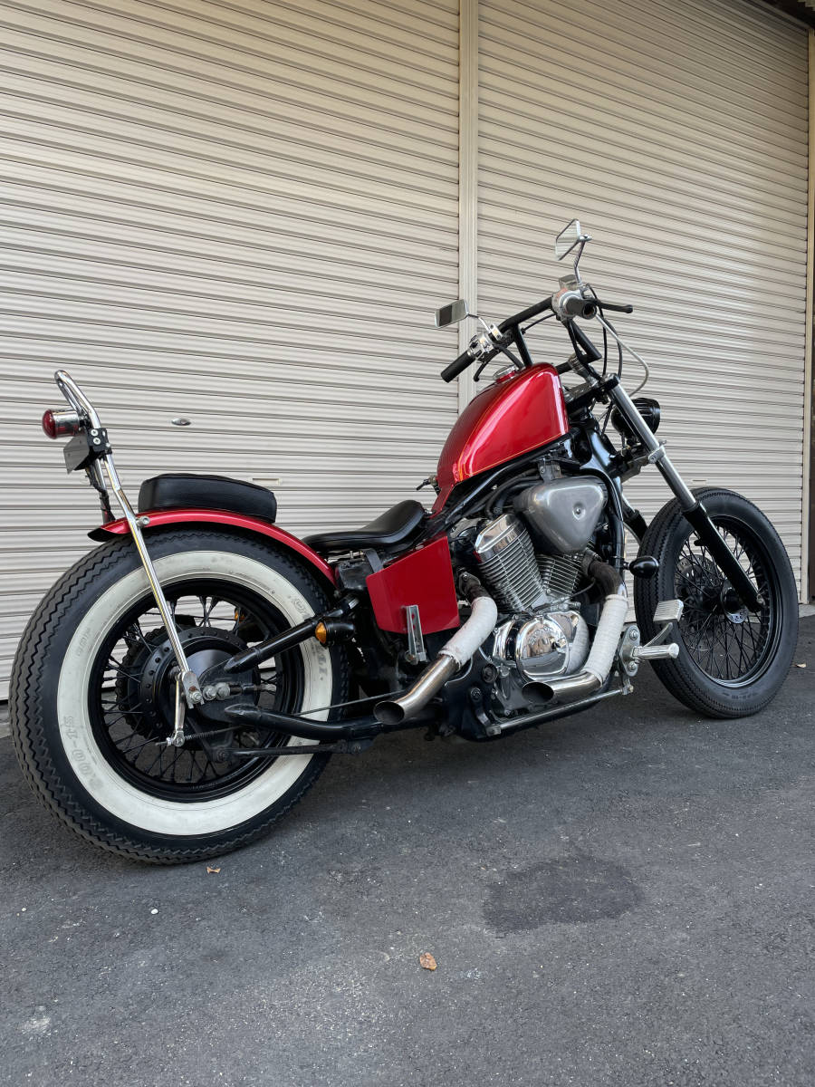 ホンダ　スティード　ロングフォークチョッパー　NC26 チョッパーカスタム!! ホンダ スティード400 NC26 アメリカン 大阪