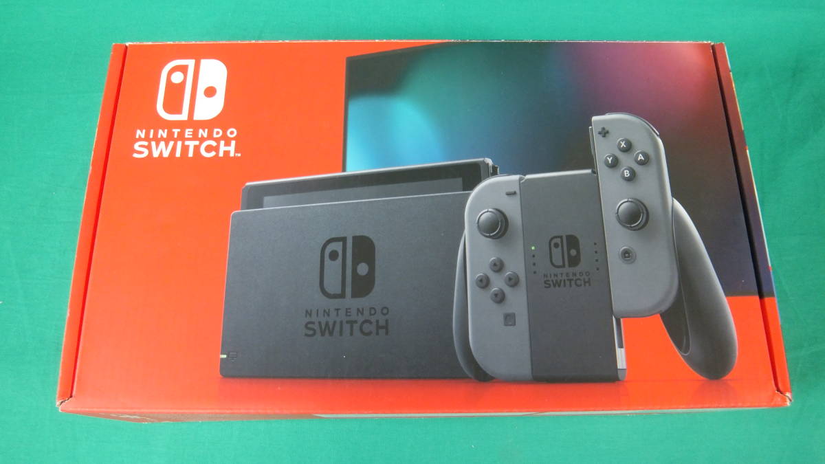 動作確認済み】Nintendo Switch 本体 グレー Nintendo Switch HAC-001