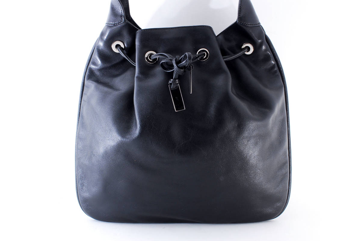 1円スタート】美品 ヴィンテージ GUCCI グッチ バンブー レザー 
