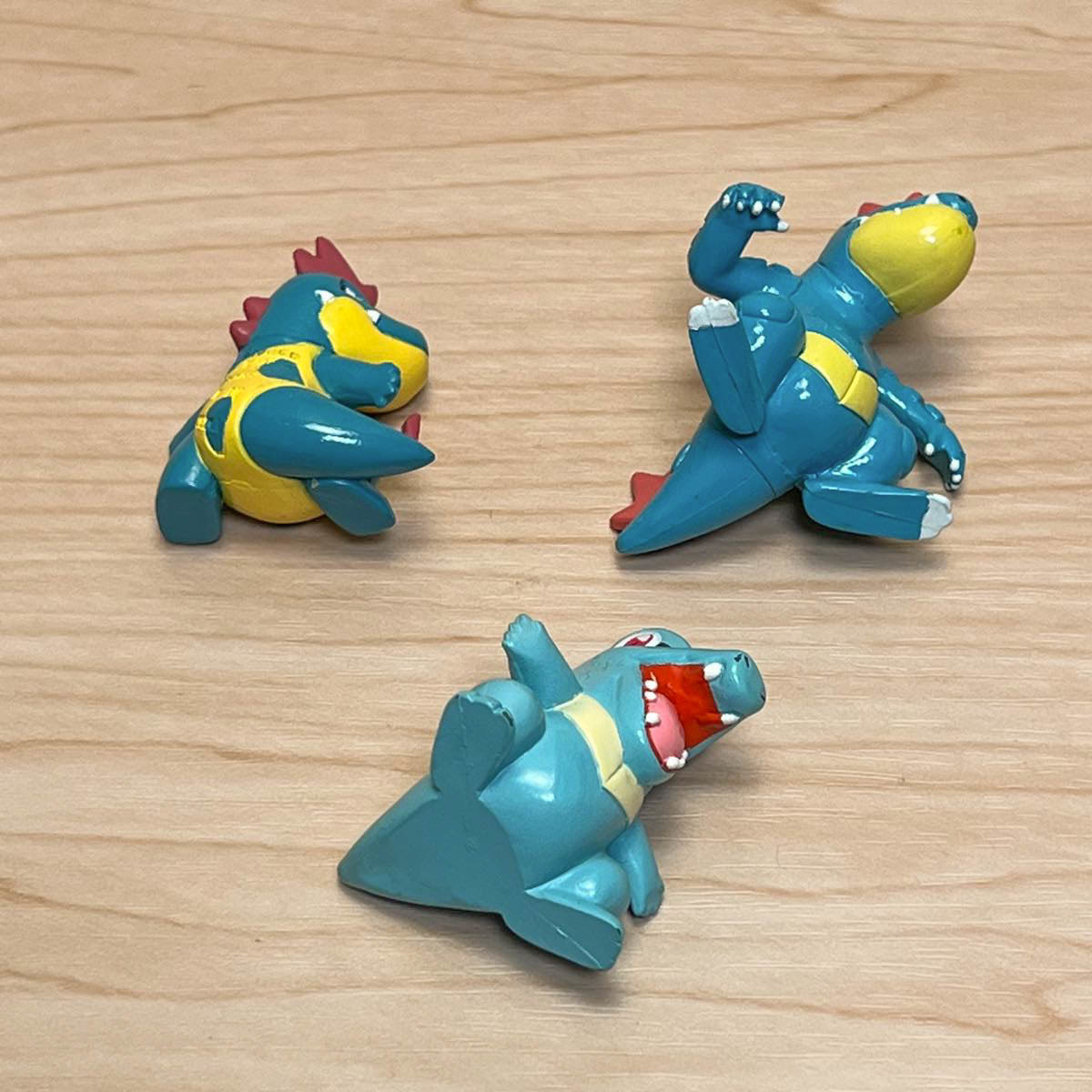 ワニノコ アリゲイツ オーダイル 3体セット ポケモン モンコレ