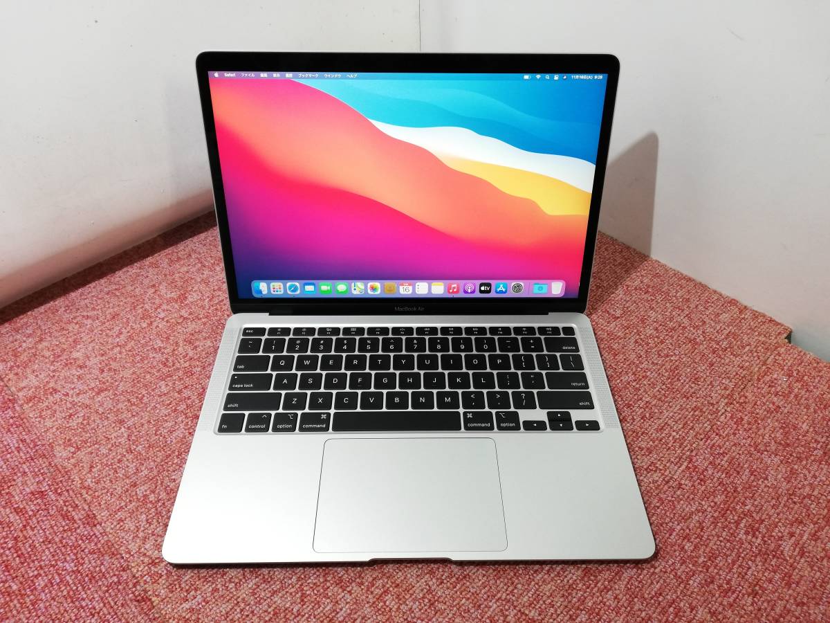 充放電25回 MacBook Air Retina 13.3インチ 2020 APPLE A2179 i3 第10世代