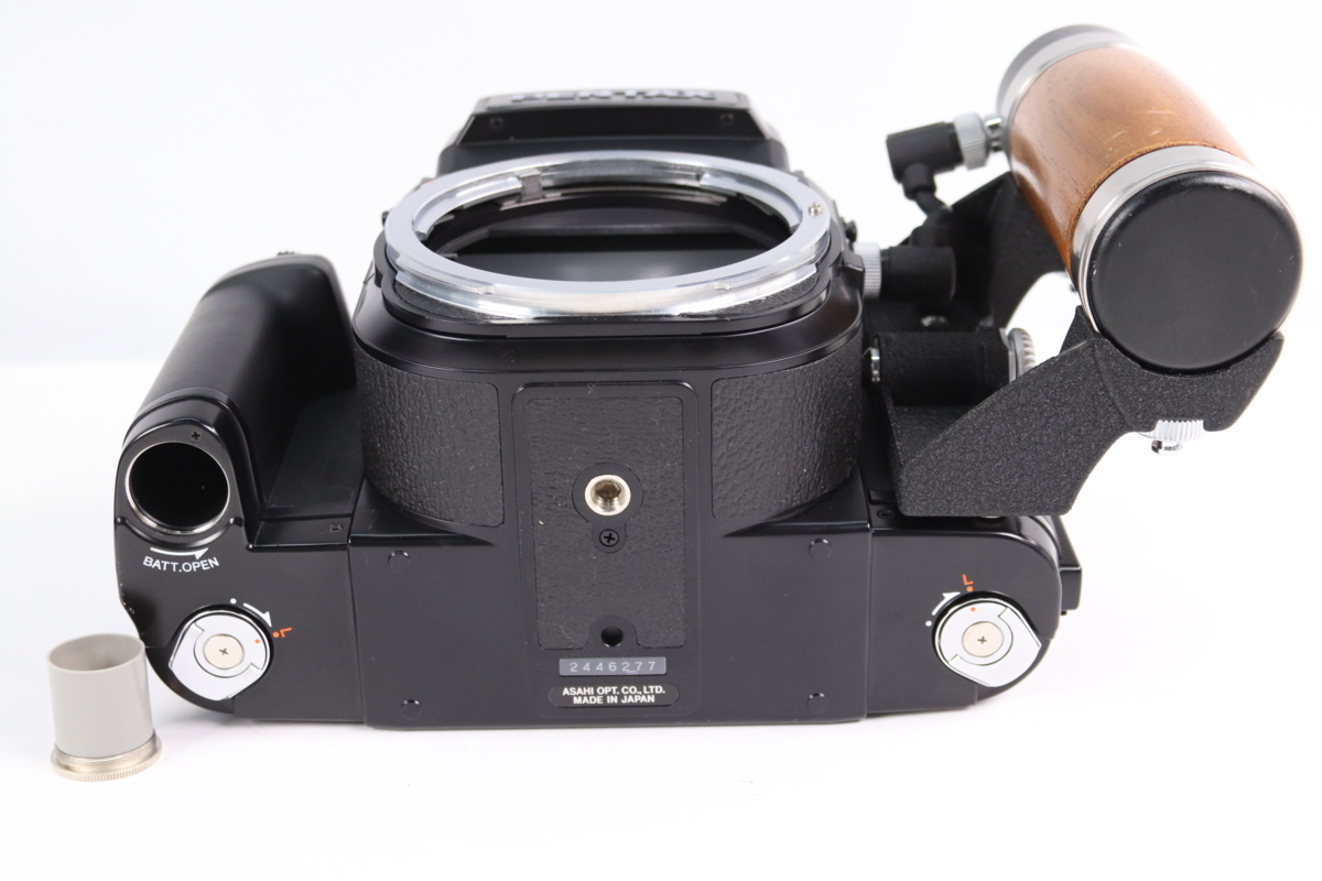 PENTAX ペンタックス 67 II ボディのみ 木製グリップ付き 中判 