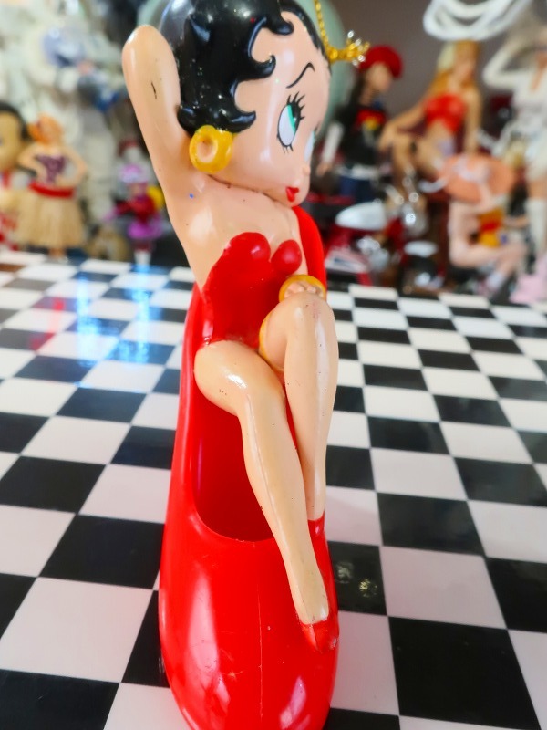 爆レア 絶版 ベティちゃん Betty Boop ハイヒールの中 セクシーポーズ