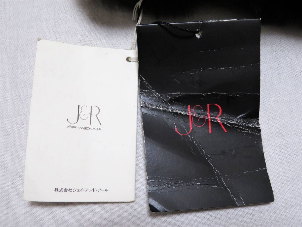 新品未使用 保管品 J&R 高級本毛皮 羊革 リアルムートンコート ロング 