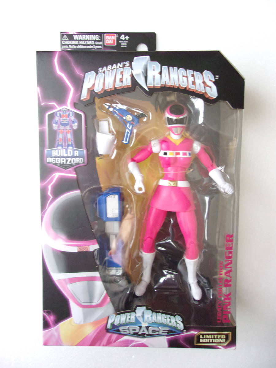 大得価，お買い得 POWER RANGERS パワーレンジャー イン スペース ピンクレンジャー アクションフィギュア LIMITED EDITION バンダイUSA(パワーレンジャー)｜売買されたオークション情報、yahooの商品情報をアーカイブ パワーレンジャー