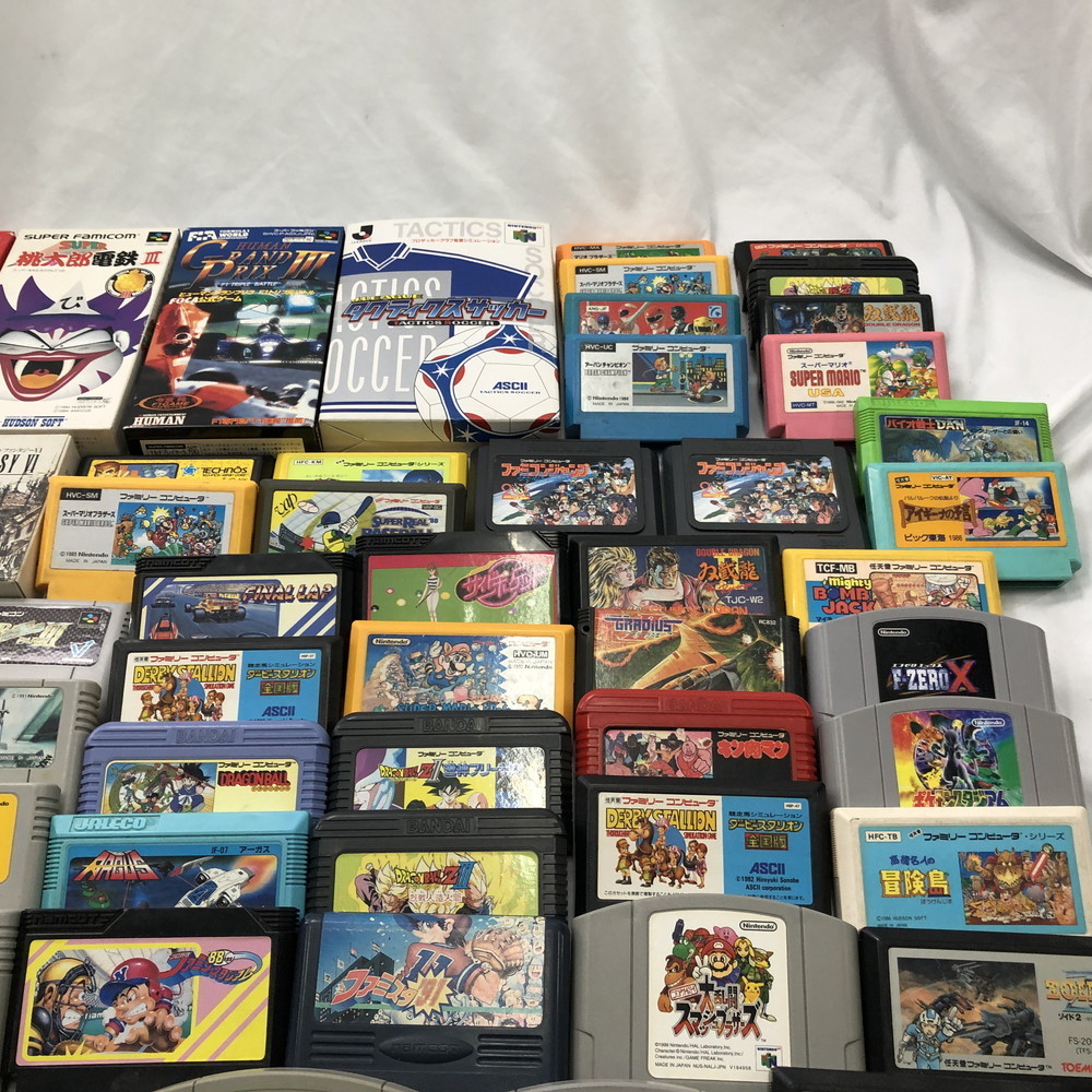 ジャンク品】 レトロゲームソフト まとめ売り 64 スーファミ  