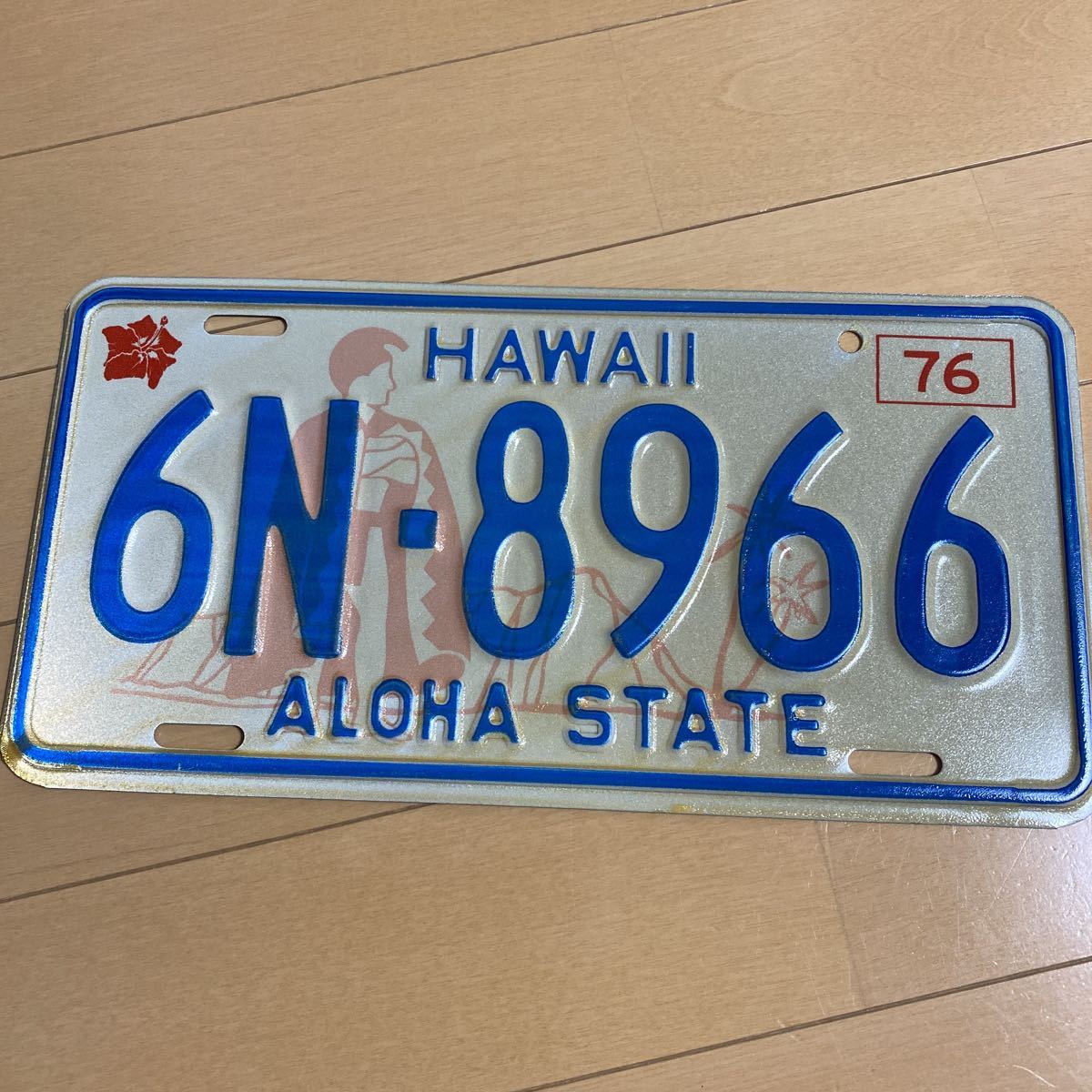 トレーラー ナンバープレート中古 ハワイ州 Plate ナンバープレート
