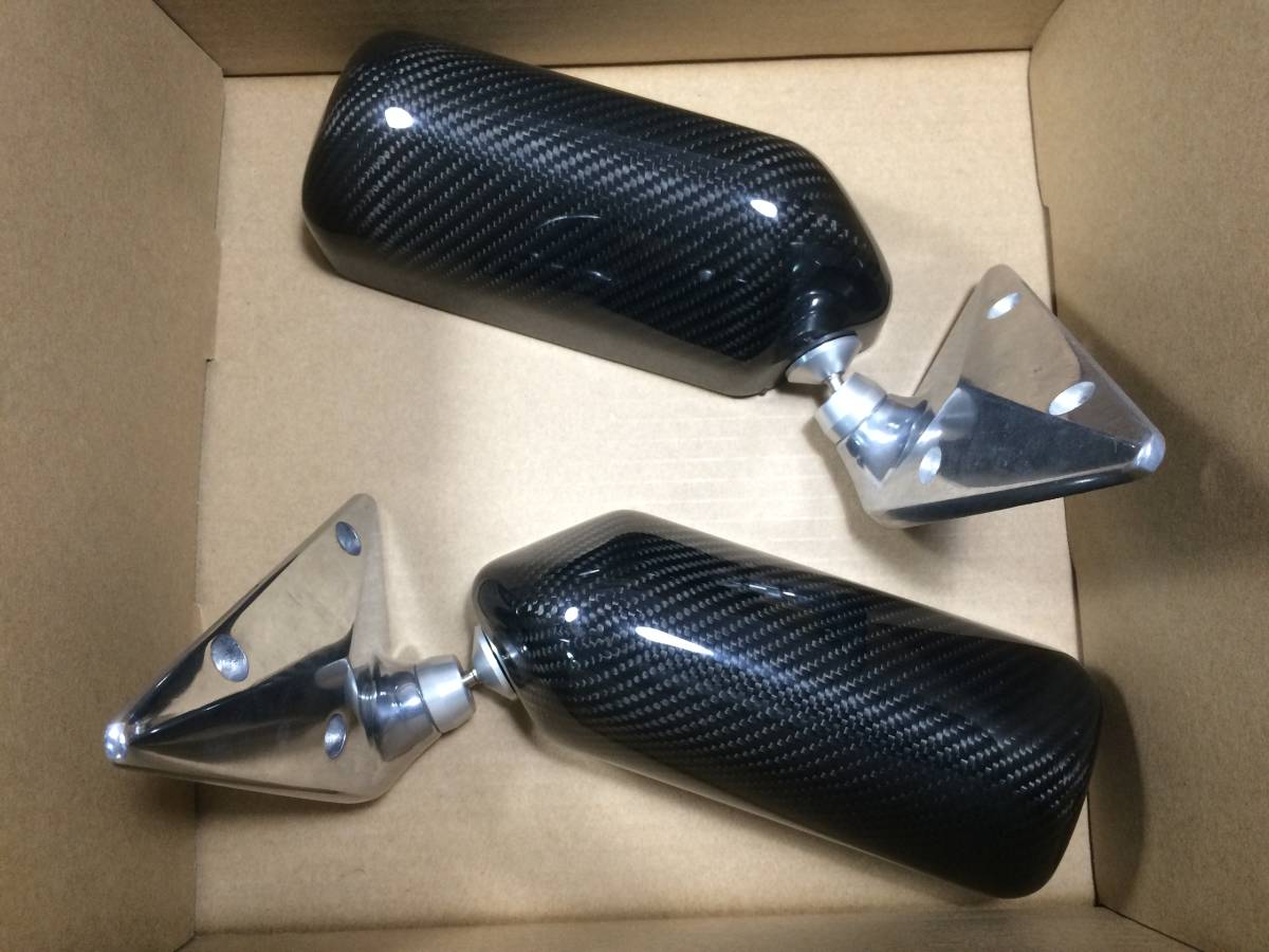 ジャンク カーボン GT エアロ ミラー 汎用品 R32 R33 R34 S15 S14 S13 