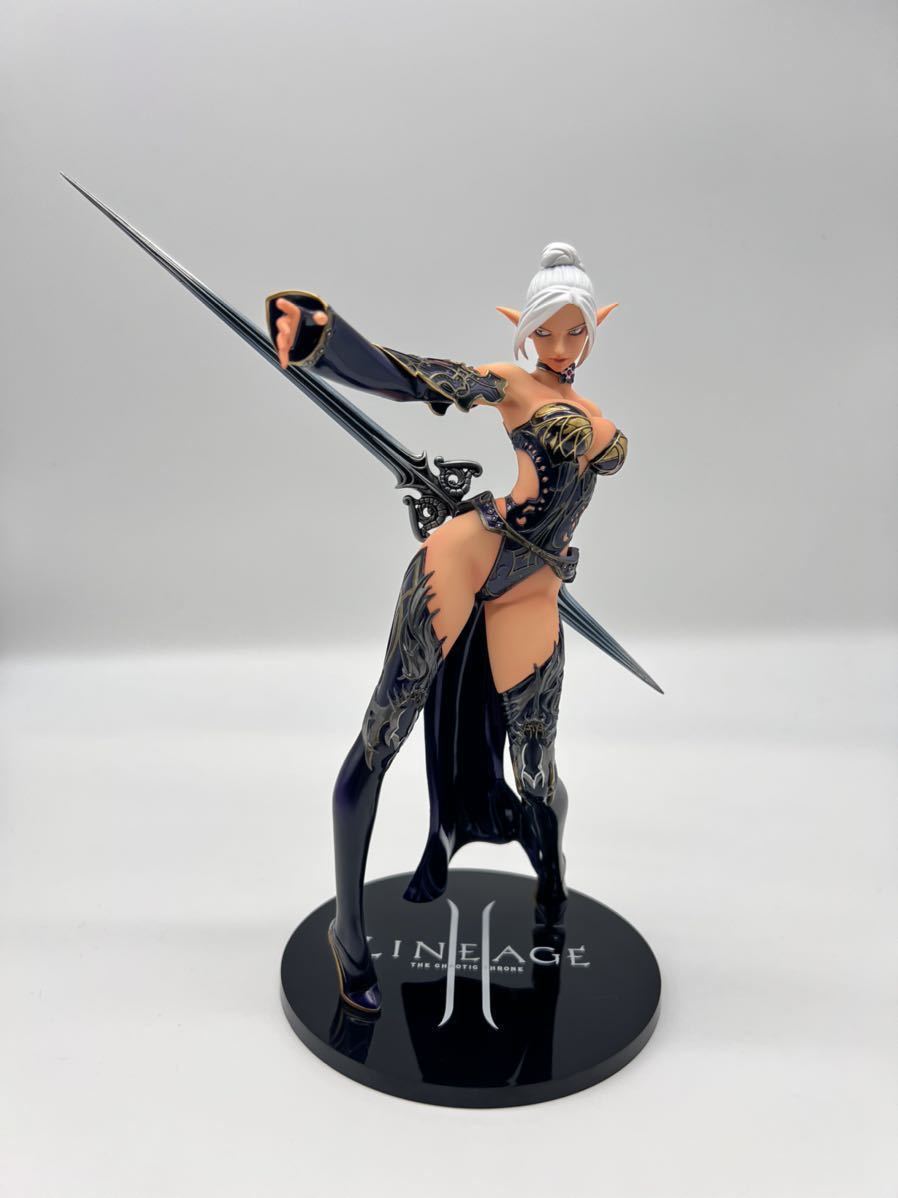 1/8 リネージュII ダークエルフ Female ブラッシュアップカスタム品 LINEAGE Ⅱ オンラインRPG リネージュⅡ 1/8フィギュア ダークエルフ