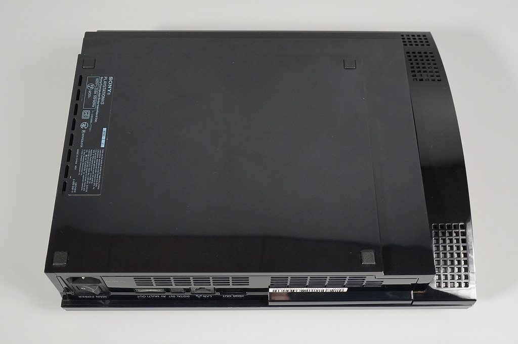 動作確認】【HDD120GB換装済】PS3 本体 初期型 CECHB00 PS2遊べる 