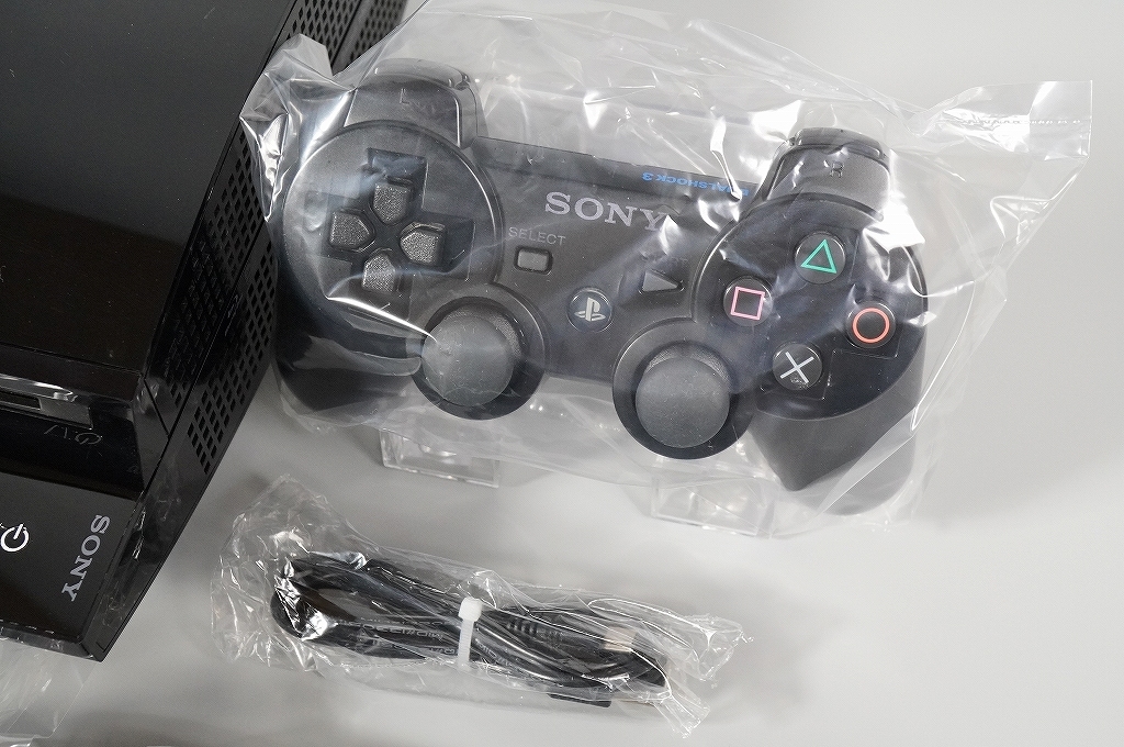 動作確認】【HDD120GB換装済】PS3 本体 初期型 CECHB00 PS2遊べる 