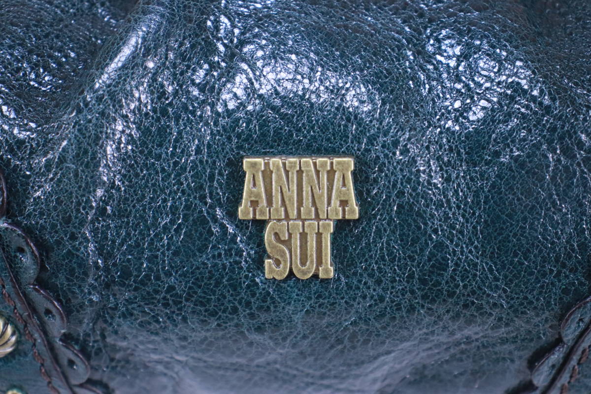 未使用! ANNA SUI 口金 がま口 ショルダーバッグ パーティーバッグ 未 